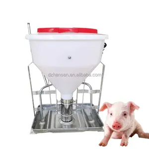 Granja de plástico usado automático seco húmedo alimentador de cerdos equipo alimentador de cerdos de acero inoxidable