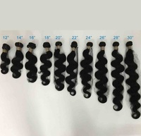 Extensions de cheveux humains vierges brésiliens ondulés double trame, vente en gros, marque GERUISI, garantie 2 ans, emballage personnalisé