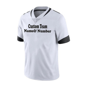 Maillot de football américain respirant au meilleur prix, brodé, personnalisé, avec patch cousu, pour homme. - Product Image 4
