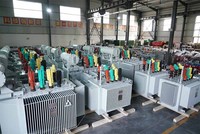 Transformateur électrique triphasé à haute tension immergé dans l'huile de 200 kVA, 315 kVA, 1000 kVA pour poste de transformation industriel