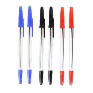 Smooth <b>Writing</b> Transparent Plastic Promotional Pen Custom Office School Student Stationery Simple Ballpoint Pen - Product Image 2