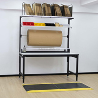 Banc de travail modulaire DETALL conçu pour la production industrielle avec étagères, tiroirs et organisation des outils