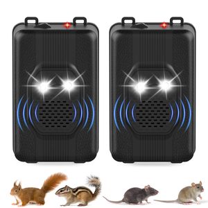 Répulsif antiparasitaire à ultrasons véhicule voiture insectifuge Non toxique <span class=keywords><strong>Anti</strong></span> taupes Chipmunk <span class=keywords><strong>martre</strong></span> rongeur Rat souris chien chat répulsif - Product Image 2