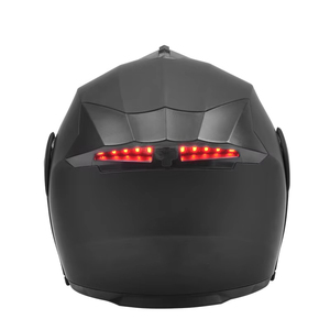 <span class=keywords><strong>Casque</strong></span> de moto électrique AD unisexe toutes saisons certifié 3C, sécurité certifiée, ouvert/intégral avec logo ANDA et feu arrière LED - Product Image 3