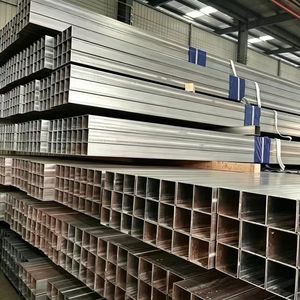 Tubería de Acero Cuadrada Galvanizada Premium ASTM A500 Gr B 25x25mm 38x38mm WT 1.0mm 1.5mm Z275 para Construcción, Invernaderos y Cercas - Product Image 1