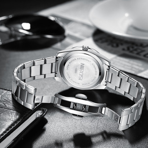 Reloj Casual de Negocios para Hombre, Nuevo y Moderno, con Correa de Acero Inoxidable de Tres Manecillas, Venta al por Mayor Directa de Fábrica, Reloj de Cuarzo - Product Image 4