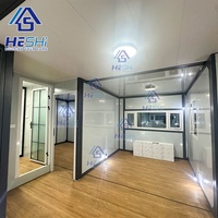 Maison préfabriquée extensible en conteneur de 20 pieds, 30 pieds, 40 pieds, mobile, préfabriquée, à vendre, maison de 2, 4, 5 chambres, casa portable