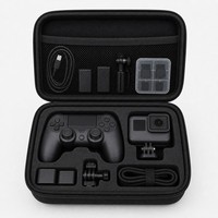 Boîte de protection rigide personnalisée OEM ODM en EVA pour accessoires de caméra et manette de jeu avec poche en filet et logo personnalisé