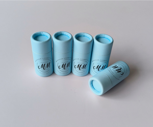 Tubo de Papel para Bálsamo Labial Hecho a Mano, Ecológico, de Alta Calidad, Reciclable, Degradable, con Acabado Efecto Desvanecido, Empaque Ecológico con Estampado Personalizado - Product Image 5