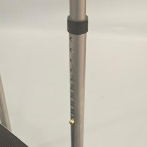 Bangku pijakan kaki 250lbs tugas berat, kaki baja, rangka konstruksi tunggal dapat dilepas, Platform karet Anti selip - Product Image 3