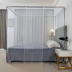 มุ้งกันยุง<span class=keywords><strong>แบบ</strong></span><span class=keywords><strong>หนา</strong></span>แบบเก่าประตูเตียงคู่สำหรับบ้าน - Product Image 3