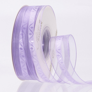 Cinta de Organza de 25 mm (1 Pulgada), Rollo de 25 Yardas, Cinta Semitransparente para Envolver Regalos, Ramos Florales de Boda, Decoración de Fiestas - Product Image 4