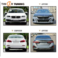 Kit de Carrocería para Tuning de Autos, Precio de Fábrica, Actualización para Serie 5 F10 (2011-2017) MT, Estilo G60, Conversión de Carrocería Delantera/Trasera, Plástico Pulido