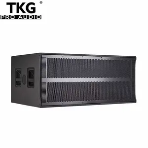 TKG performance stage professional V218S 1600 watt subwoofer speaker dj speaker dual 18 inch subwoofer