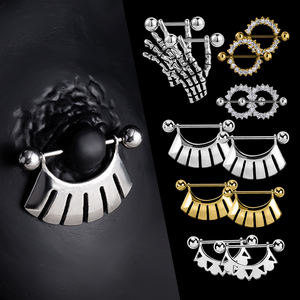 Anillos para pezones de 1000 estilos, nuevo diseño, joyería Sexy para <span class=keywords><strong>mujer</strong></span>, anillos de pecho de circón de acero inoxidable - Product Image 5