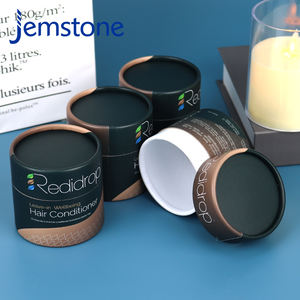 Tube en papier kraft biodégradable et écologique avec impression quadrichromie, taille personnalisable pour huile capillaire - Product Image 6