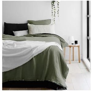 Parure de lit en lin et pierre délavée, ensemble de literie de luxe en oekotex, housse de <span class=keywords><strong>couette</strong></span> et drap fait à la main, 100% naturel - Product Image 3