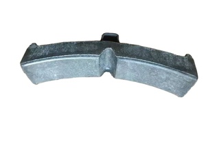 Piezas Esenciales para Trenes, Material de Hierro Fundido Compuesto, Accesorios para Locomotoras Diésel, Zapata de Freno Ferroviario de Alta Fricción, ISO9001 - Product Image 1
