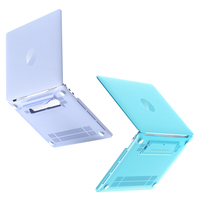 OEM 13 14 pouces Coque de protection en plastique mince mate avec support Coque rigide pour ordinateur portable Coque pour Macbook