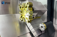 Sistema de control iHT625 Fanuc Máquina de torno CNC de husillos individuales Precio bajo para la venta
