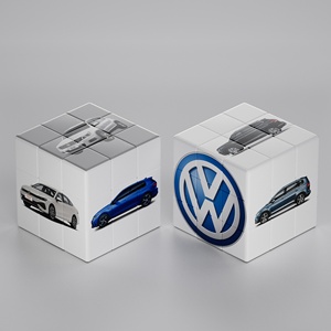 Cubos Mágicos Promocionales Personalizados 3x3, Cubo Magnético que Brilla en <span class=keywords><strong>la</strong></span> Oscuridad, Plástico ABS, Marca JIFU, Venta al por Mayor, Rompecabezas con Logotipo Personalizado - Product Image 3