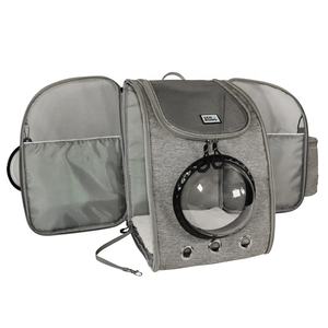 Personalizado transpirable plegable de malla de lado suave al aire libre mascota llevar perro gato portador para perros gatos bolsa de viaje - Product Image 4