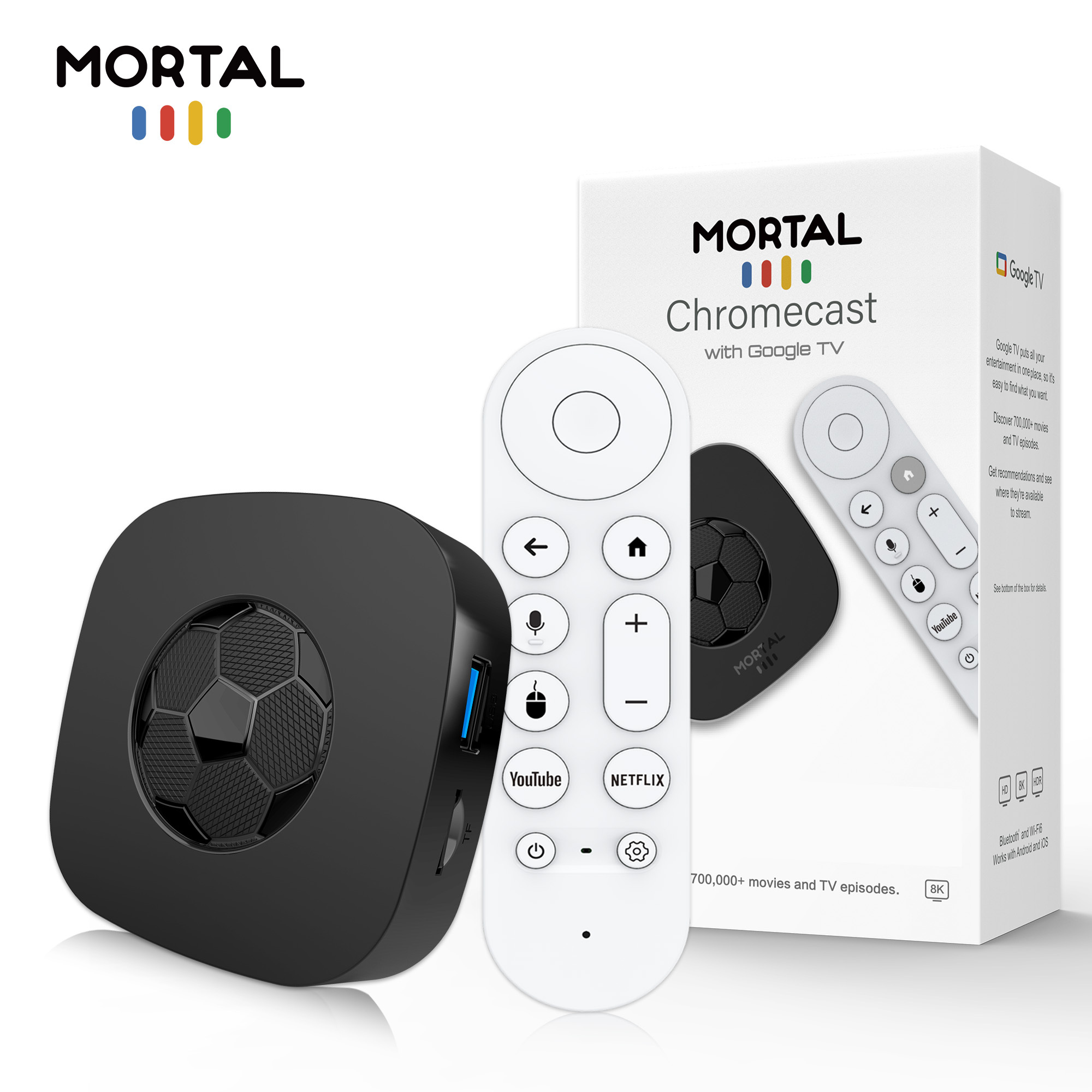 TV BOX MORTAL CHROMECAST GOOGLE TV