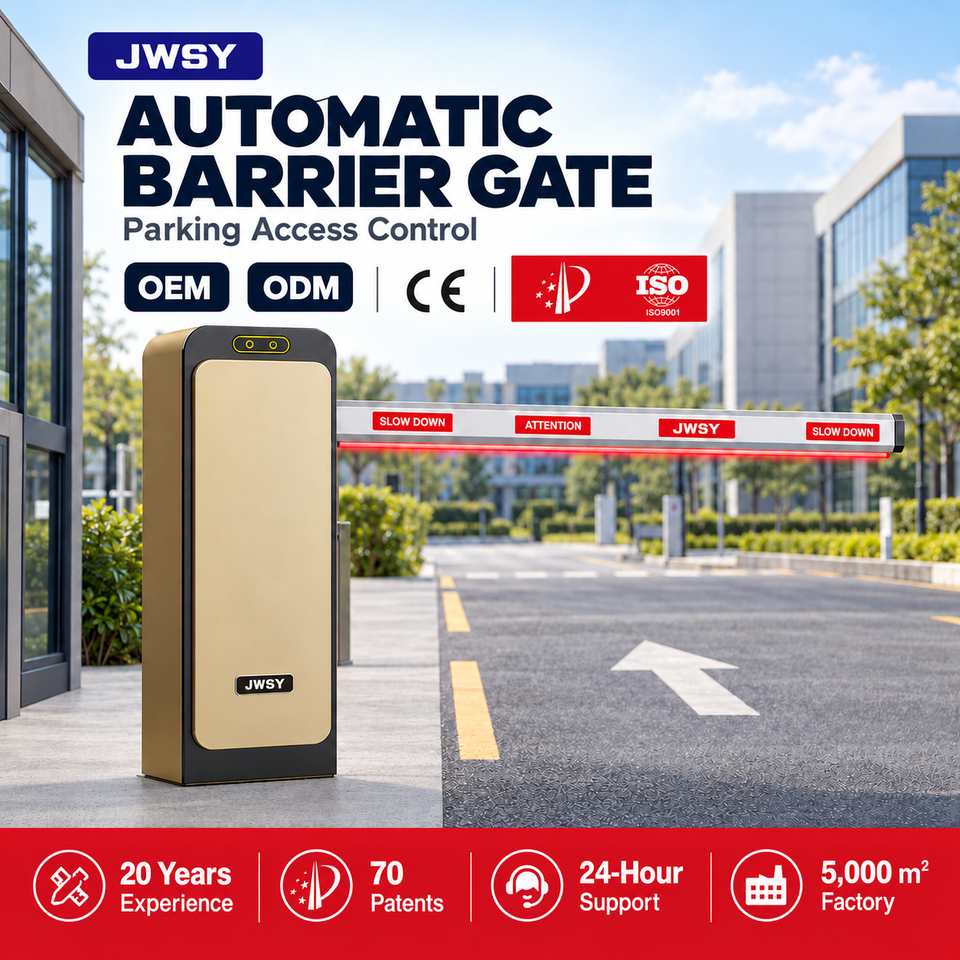 JWSY JWS-D06 Astronaut Series Straight Arm Barrier Gate in Champagne ...