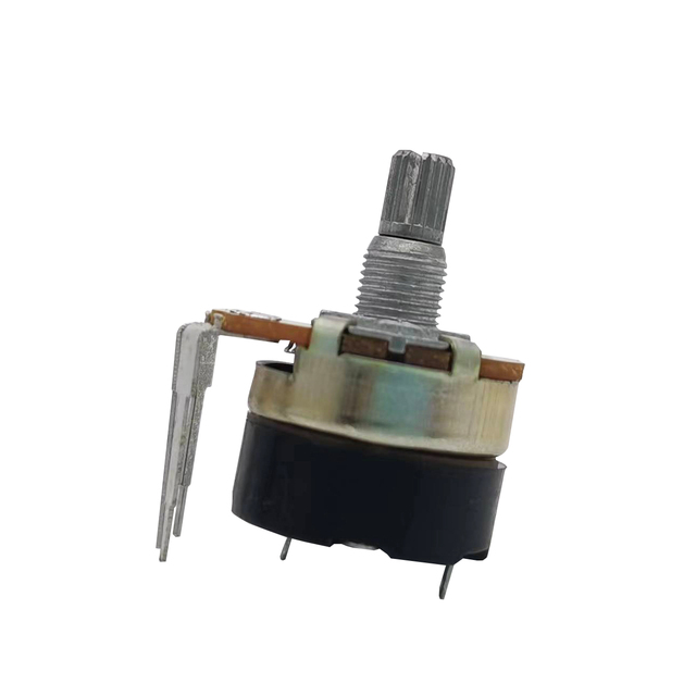 WH138-1AK-3 24MM Potentiometer with Switch B500k Potentiometer for Fan Speed Control Wall Switch 10A 1000W