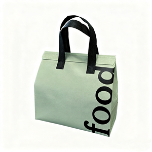 Recyclable Insulated & Cooled Non-Woven Waterproof Takeaway <b>Bag</b> with Sticky Mouth Closure for Food Packaging 20L <b>30L</b> Capacities - Product Image 3