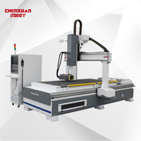 Routeur CNC 4 axes pour découpe de métal, machine de gravure 3D sur bois, NC Studio, PLC, pompe, certifié CE, conception robotisée