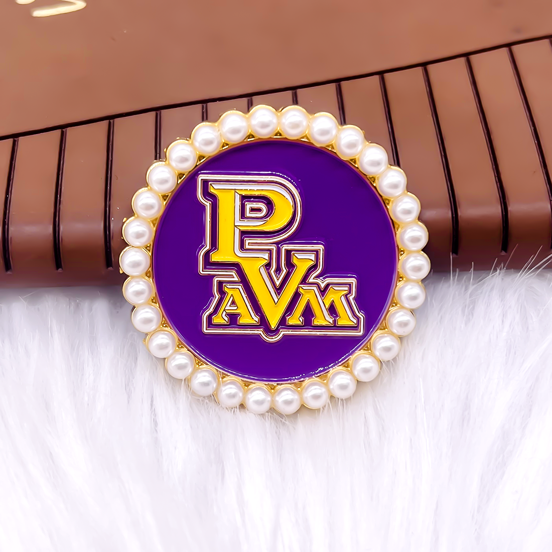 Wholesale Prairie View A&M University Design Dainty Gold and