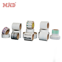 Etiqueta RFID Pasiva UHF Iso 18000-6c de 860-960mhz, Etiqueta Adhesiva RFID para Gestión de Inventario de Activos, Almacenes y Supermercados