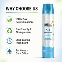 Vente en gros OEM, aérosol désodorisant pour voiture 330 ml, qualité supérieure, désodorisant d'ambiance