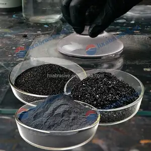 Siyah silisyum karbür 600 grit /carborundum tozu siyah SiC tozu JIS320 # JIS400 # JIS500 # JIS600 #