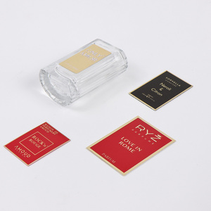 Etiquetas de Aluminio Multiproceso con Logotipo Impreso y Acabado de Grano Giratorio de Alto Brillo para Artículos de Lujo para el Hogar - Product Image 6