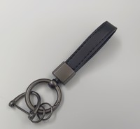 Porte-clés durable en alliage de zinc pour voiture avec logo et pendentifs personnalisables ; Cordon porte-clés promotionnel de luxe – Vente en gros directe usine