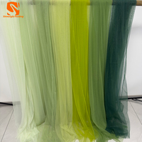 Voile suisse transparente pour toile de fond d'événement, rideau drapé pour structure, panneau de rideau, robe fluide, chemin de table, nœud de chaise, vente en gros en vrac, direct usine