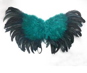 Hermosa pluma <span class=keywords><strong>de</strong></span> gallo ala <span class=keywords><strong>de</strong></span> Ángel para disfraz <span class=keywords><strong>de</strong></span> fiesta <span class=keywords><strong>de</strong></span> Navidad Cosplay baile escenario espectáculo carnaval Halloween decoración festiva - Product Image 1