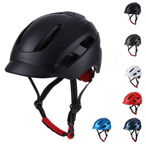 Casque de vélo avec lumière de chargement USB pour vélos de montagne et de route, unisexe adulte, couleur noir titane - Product Image 5