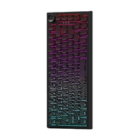 Hot Sale Custom 75% Tri-mode Hot Swap Keycaps Wireless Mechanical Gaming Keyboard 83 Keys Gasket Wireless RGB Gaming Keyboard