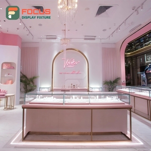 Muebles Minimalistas para Joyería, Mostrador de Exhibición para Tienda de Marca con Superficie Pulida - Product Image 6