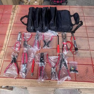 Auto Repair <b>Pliers</b> <b>Set</b> 14 Pieces High Carbon Steel With Tool Bag For Car Maintenance - Product Image 1