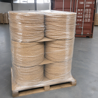Corde en jute naturelle à surface lisse, garnissage en chanvre à faible friction pour un dénudage facile des fils électriques et l'assemblage