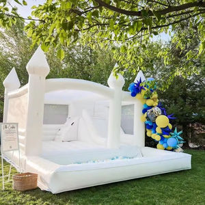 WINSUN mini gonflable blanc gonflable pour la fête d'enfants videur pas cher avec ventilateur meilleur <span class=keywords><strong>prix</strong></span> château gonflable de mariage blanc à vendre - Product Image 5