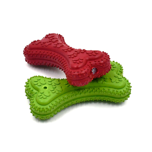2021น่ารักคริสต์มาส Squeaky กระดูกปลอดสารพิษยางธรรมชาติของเล่นสุนัข - Product Image 1