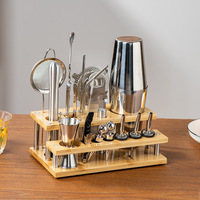 Nouveau design 2026 – Ensemble de shakers en métal pour cocktails, coffret cadeau pour spiritueux, kit de barman, accessoires de bar, ensemble d'outils, shaker Boston