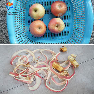 3 में 1 नए सेब फल पीलर मशीन स्वचालित सेब छीलिंग कॉर्डिंग स्लिंग मशीन - Product Image 4