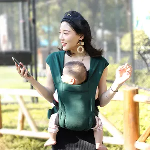 2022 Advanced Multi-function 6-in-1 Hip Seat Ring Sling Backpack Bag Ergonomic Infant Wrap Baby Carrier//