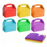 Boîtes à friandises en papier personnalisées de couleur unie pour les fêtes, pour les collations, les chocolats, les bonbons, les fruits, les cadeaux, les parfums, les portefeuilles, les mouchoirs